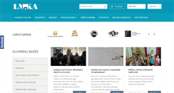 Desktop Screenshot of lmka.lt